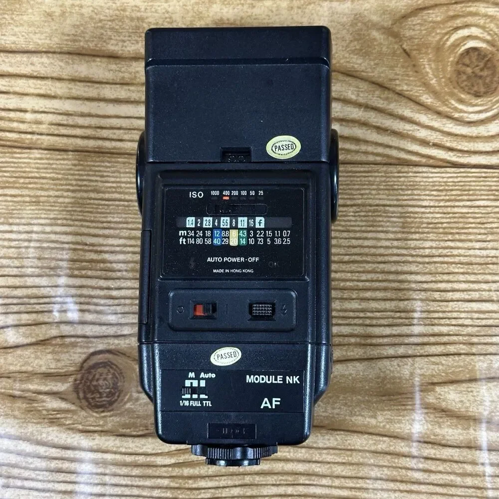 Quantaray QB 6500A Shoe Mount Camera Flash for Nikon & Canon‎ DSLRs